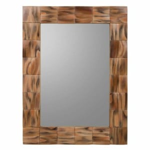 Miroir mural Alexandra House Living Naturel Bois MDF 84 x 2 x 62 cm