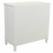 Chest of drawers Alexandra House Living White Cream Metal Pine MDF Wood 40 x 81 x 80 cm