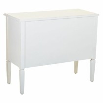 Chest of drawers Alexandra House Living White Rattan Fir wood MDF Wood 72 x 38 x 88 cm