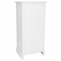 Caisson à Tiroirs Alexandra House Living Blanc Canne Bois de paulownia Bois MDF 29 x 75 x 35 cm