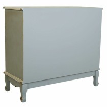 Commode Alexandra House Living Gris Rotin Bois d'épicéa Bois MDF 38 x 80 x 90 cm