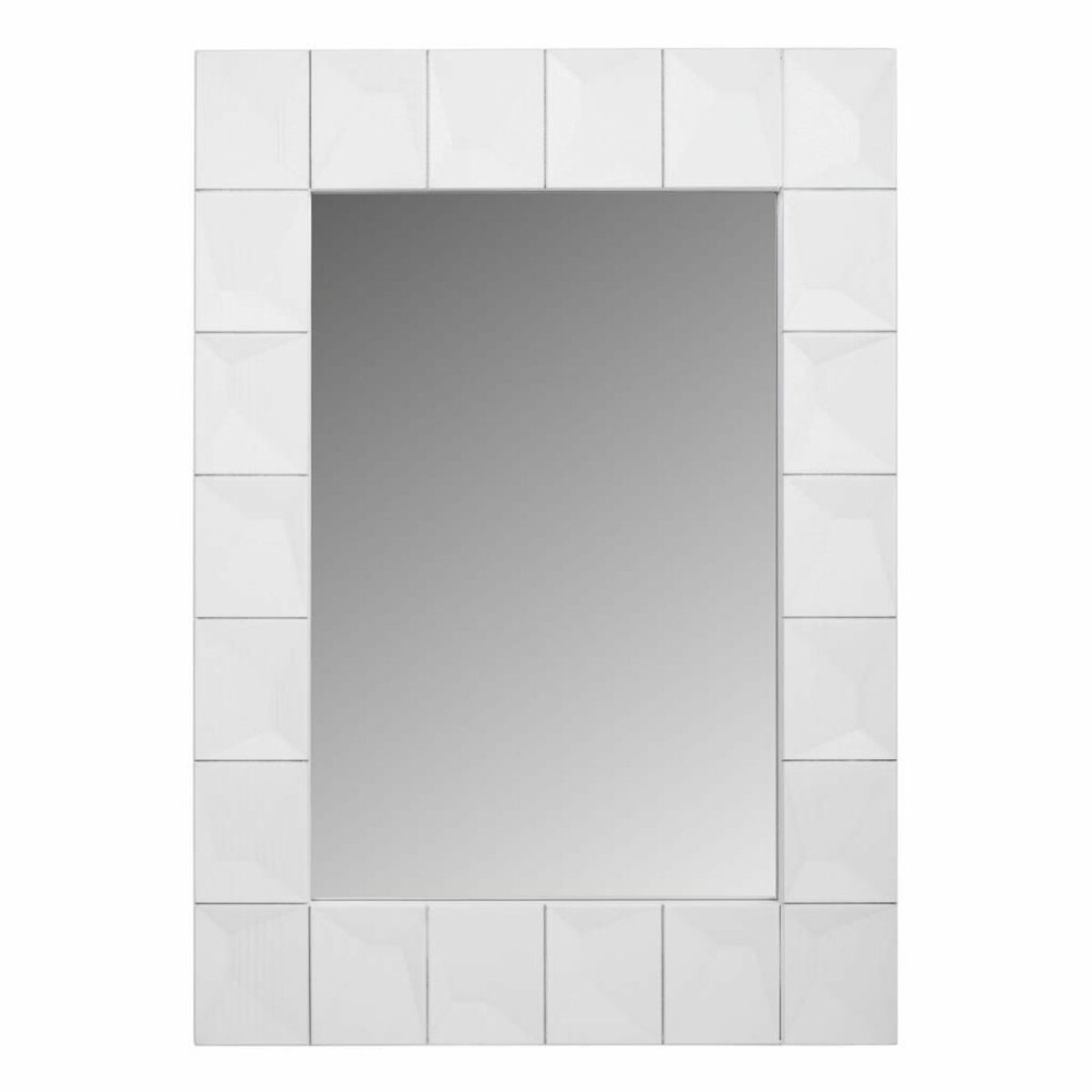 Miroir mural Alexandra House Living Blanc verre Bois MDF 4 x 119 x 84 cm