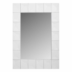 Miroir mural Alexandra House Living Blanc verre Bois MDF 4 x 119 x 84 cm