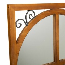 Wall mirror Alexandra House Living Natural Glass Fir wood 3 x 127 x 76 cm