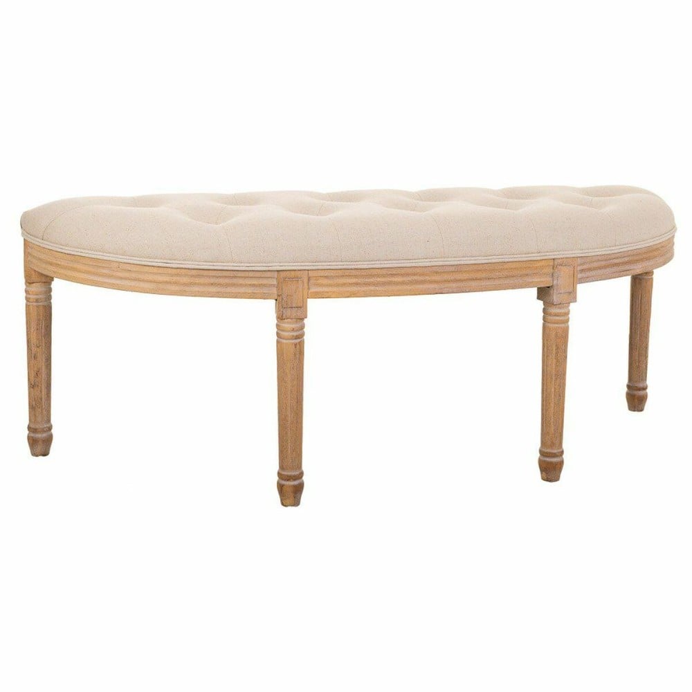 Hocker Alexandra House Living Creme Kautschukholz 45 x 48 x 125 cm