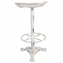 Tabouret Alexandra House Living Blanc Fer 34 x 80 x 44 cm