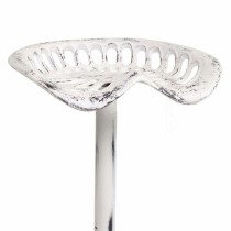 Tabouret Alexandra House Living Blanc Fer 34 x 80 x 44 cm