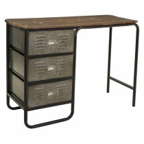 Desk Alexandra House Living Brown Wood Metal 42 x 79 x 104 cm