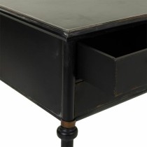 Desk Alexandra House Living Black Metal 75 x 75 x 122 cm