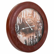 Wanduhr Alexandra House Living Rot Tannenholz Holz MDF 80 x 8 x 80 cm