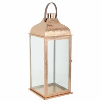 Laterne Alexandra House Living Kupfer Glas Edelstahl 29 x 70 x 29 cm