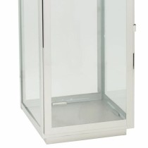 Laterne Alexandra House Living Silber Glas Edelstahl 23 x 72 x 24 cm