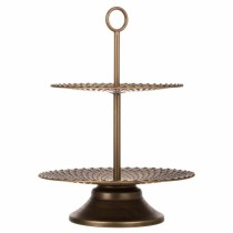 Centerpiece Alexandra House Living Golden Iron 35 x 48 x 35 cm