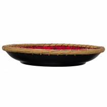 Centerpiece Alexandra House Living Black Red Silver Ceramic 32 x 6 x 32 cm