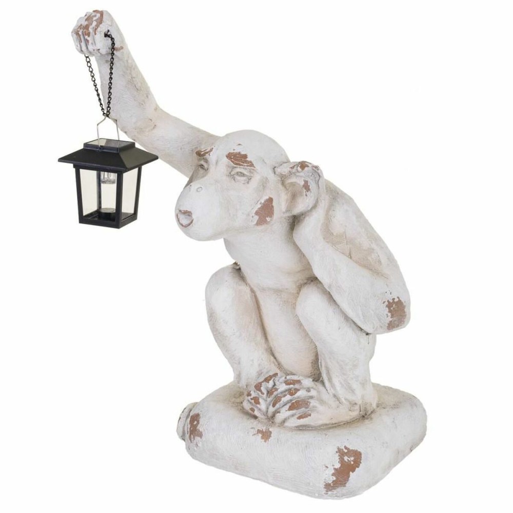 Figurine Décorative Alexandra House Living Blanc Magnésium Singe 35 x 58 x 36 cm