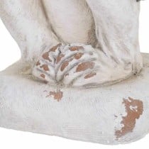 Decorative Figure Alexandra House Living White Magnesium Monkey 35 x 58 x 36 cm