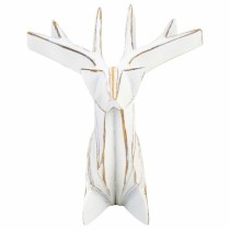 Decorative Figure Alexandra House Living White Polyresin Deer 24 x 27 x 26 cm