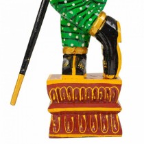 Decorative Figure Alexandra House Living Mango wood Ethnic 20 x 90 x 31 cm 2 Pieces