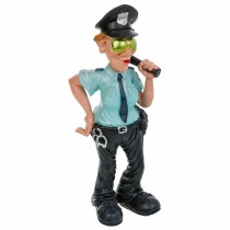 Decorative Figure Alexandra House Living Polyresin Police Officer 9 x 25 x 10 cm