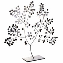 Decorative Figure Alexandra House Living Metal Shell Tree 52 x 10 x 54 cm