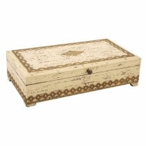 Jewelry box Alexandra House Living Cream Mango wood 18 x 9 x 33 cm