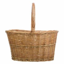 Picnic Basket Alexandra House Living wicker Willow wood 42 x 30 x 22 cm Natural