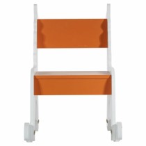 Schaukelstuhl Alexandra House Living Weiß Orange Holz MDF 33 x 55 x 51,5 cm Für Kinder Giraffe