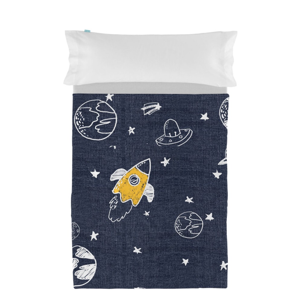 Bedding set HappyFriday Mr Fox Starspace Multicolour Single 2 Pieces