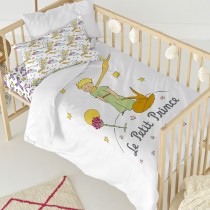 Bettbezug-Set HappyFriday Le Petit Prince Ses Amis Bunt Babybettchen 2 Stücke