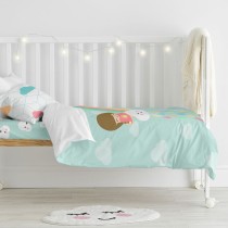 Parure de couette HappyFriday Happynois Rainbow Multicouleur Lit de bébé 2 Pièces