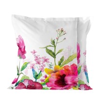 Pillowcase HappyFriday Cassia Multicolour 60 x 60 cm