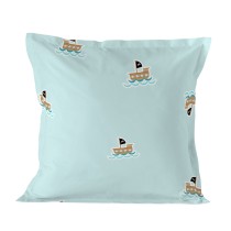 Pillowcase HappyFriday Mr Fox Flying Boy Multicolour 80 x 80 cm