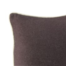 Cushion cover HappyFriday HF Living Piping Felt Burgundy 50 x 50 cm