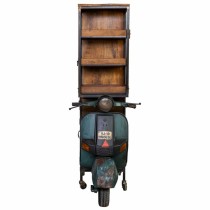 Regal Alexandra House Living Metall Mango-Holz 67 x 194 x 140 cm Flaschenregal Motorrad