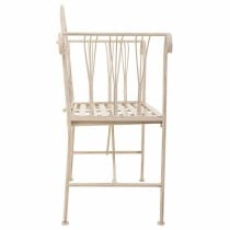 Banc Alexandra House Living Blanc Fer 50 x 88 x 110 cm