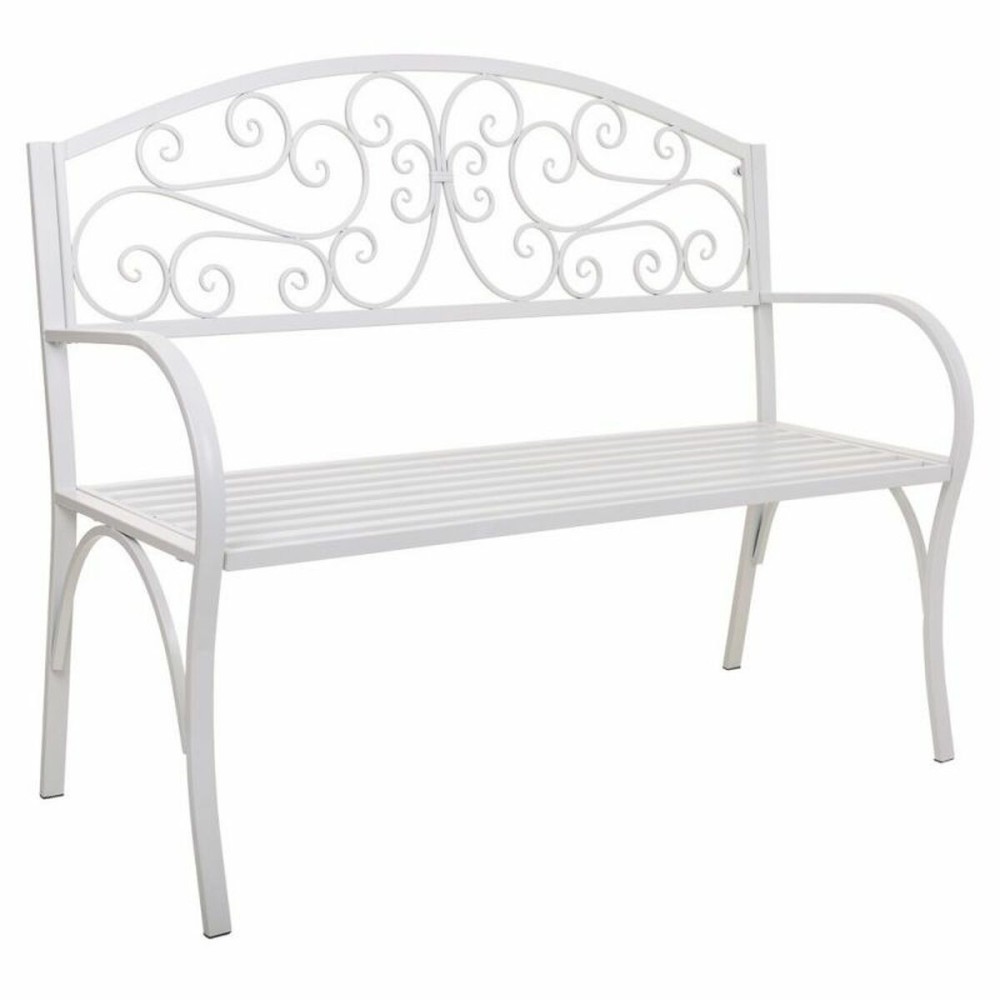 Banc Alexandra House Living Blanc Fer 53 x 91 x 153 cm