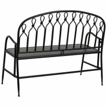 Bank Alexandra House Living Schwarz Metall 56 x 98 x 118 cm