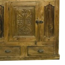 Armoire Alexandra House Living Marron Bois Recyclé 58 x 147 x 96 cm