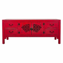 Tiroirs polyvalents Alexandra House Living Rouge Bois d'épicéa Bois MDF 40 x 50 x 120 cm