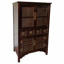 Cupboard Alexandra House Living Brown Wood Elm wood 62 x 160 x 100 cm