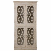 Displayständer Alexandra House Living Glas Eisen Mango-Holz 40 x 183 x 90 cm