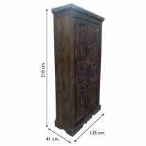 Armoire Alexandra House Living Marron Bois Recyclé 41 x 210 x 125 cm