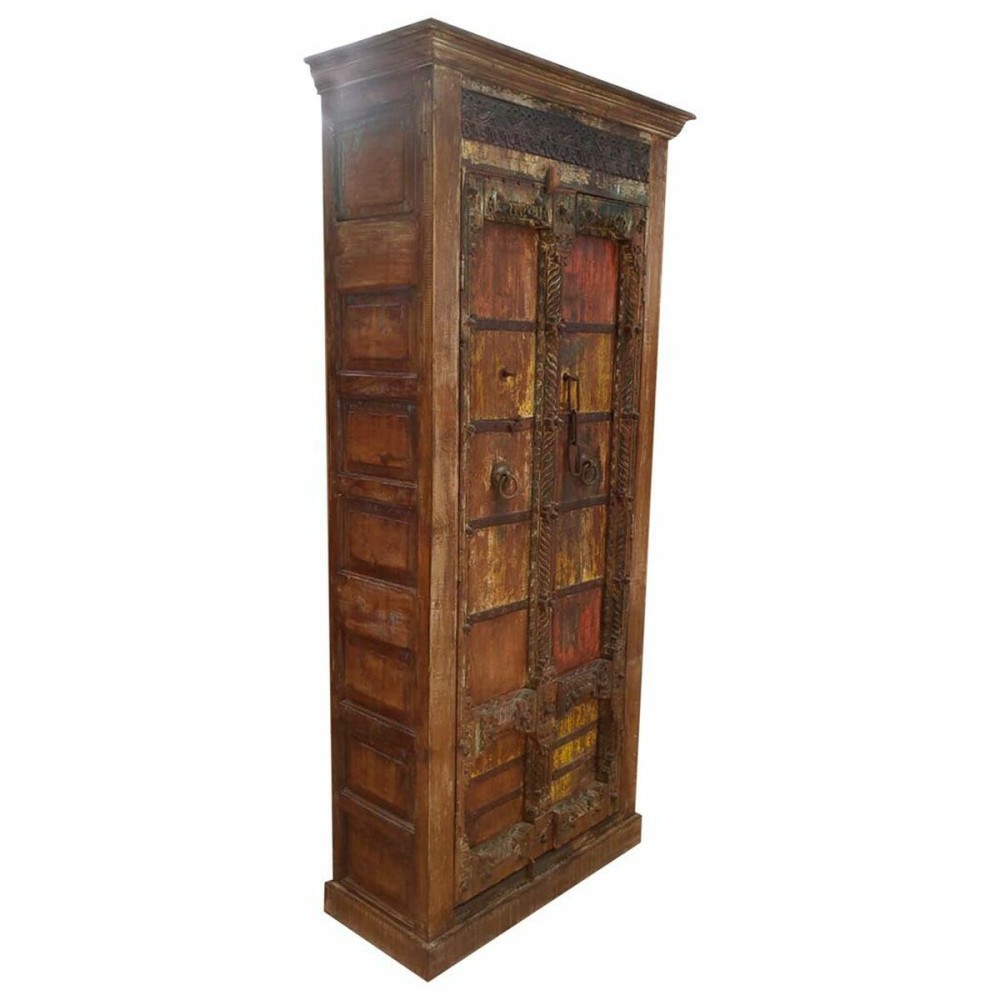 Armoire Alexandra House Living Marron Bois Recyclé 45 x 225 x 105 cm