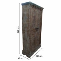 Cupboard Alexandra House Living Brown Recycled Wood 45 x 220 x 121 cm