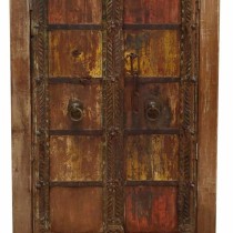 Cupboard Alexandra House Living Brown Recycled Wood 45 x 225 x 105 cm