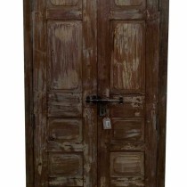 Armoire Alexandra House Living Marron polystyrène Bois de manguier 40 x 225 x 101 cm