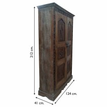 Cupboard Alexandra House Living Brown Recycled Wood 41 x 212 x 124 cm