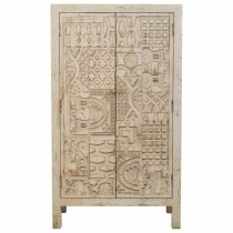 Cupboard Alexandra House Living White Wood 35 x 140 x 78 cm