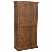 Schrank Alexandra House Living Dunkelbraun Mango-Holz 40 x 90 x 180 cm