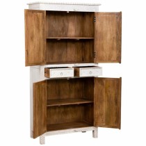 Wardrobe Alexandra House Living White Mango wood 93 x 192 x 45 cm